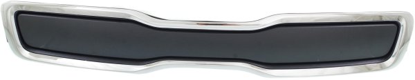 Textured Black Shell and Insert Grille for 2014-2016 Kia Soul, with Chrome Molding, Replacement