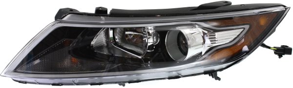 Headlight Assembly for OPTIMA 2011-2013 Hybrid Models, Left (Driver) Side, Halogen, Replacement