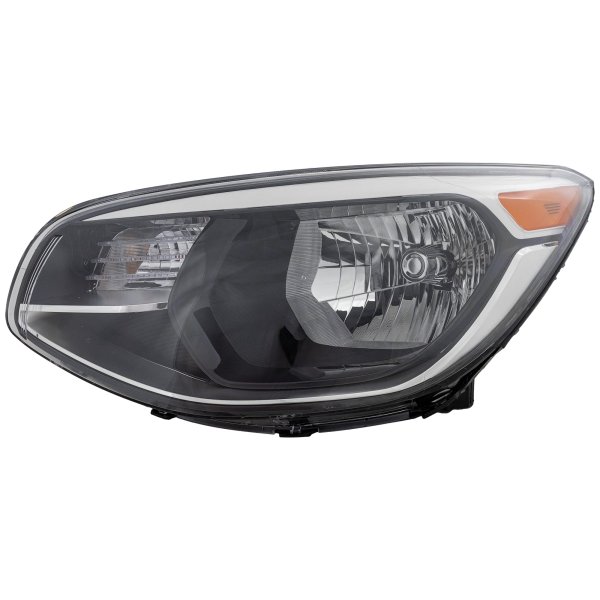 Headlight Assembly for Kia Soul 2014-2019, Left (Driver), Halogen, Standard Type, Replacement