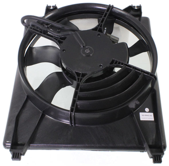 Radiator Fan Shroud Assembly for Kia Sedona 2006-2010, Right (Passenger), without Control Module, Replacement