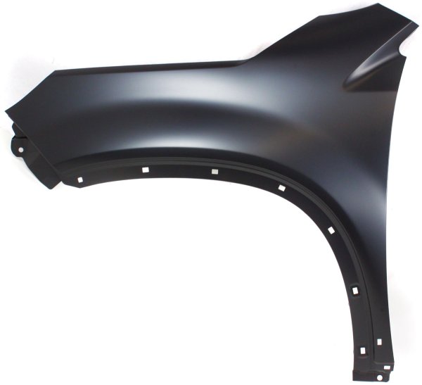 Front Fender for Kia Sorento 2011, Left (Driver) Side, Primed (Ready to Paint), with Side Garnish Hole, without Signal Light Hole, Replacement