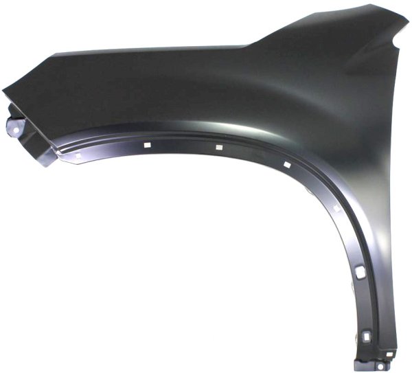 Front Fender for Kia SORENTO 2011, Left (Driver), Primed (Ready to Paint), without Side Garnish Hole, without Signal Light Hole, Replacement