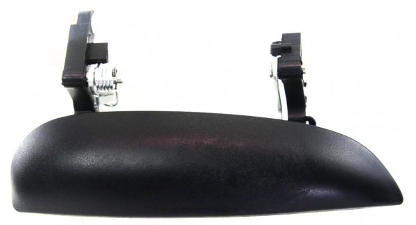 Front Exterior Door Handle for Kia Rio 2001-2002 Right (Passenger) Side, Smooth Black, Suitable for Sedan/Wagon, Replacement