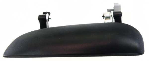 Front Exterior Door Handle for Kia RIO 2001-2002, Left (Driver), Smooth Black, Sedan/Wagon, Replacement