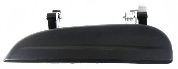Front Exterior Door Handle for Kia RIO 2003-2005, Left (Driver), Smooth Black, Sedan/Wagon, Replacement