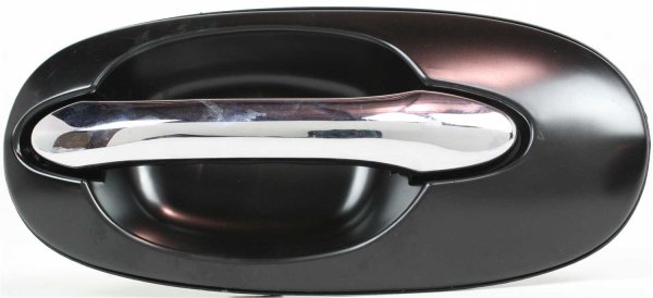 Rear Exterior Door Handle for Kia Sedona 2002-2005, Left (Driver), Chrome Lever, EX Model, Replacement