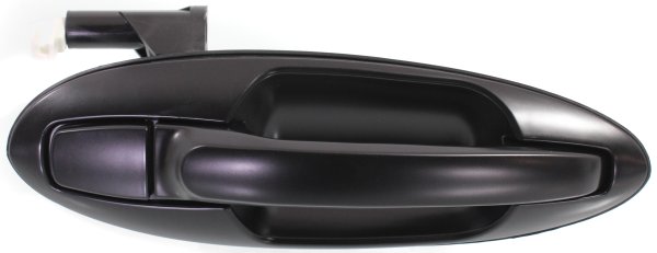 Rear Exterior Door Handle, Right (Passenger) Side, for Kia Optima/Magentis 2001-2006, Hyundai Sonata 2002-2005, Primed (Ready to Paint), Old Body Style, Plastic, Replacement