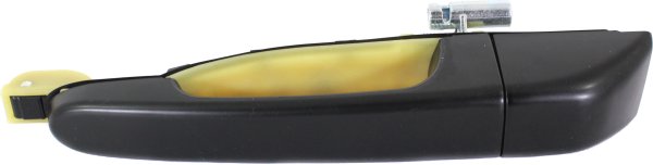 Primed (Ready to Paint) Rear Exterior Door Handle for Kia Sedona 2006-2012, Hyundai Entourage 2007-2008, Left (Driver), Replacement
