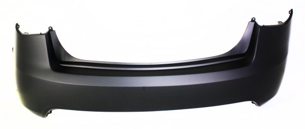 Rear Bumper Cover for Kia Forte 2010-2013 Sedan, Upper Section, Primed (Ready to Paint), Replacement