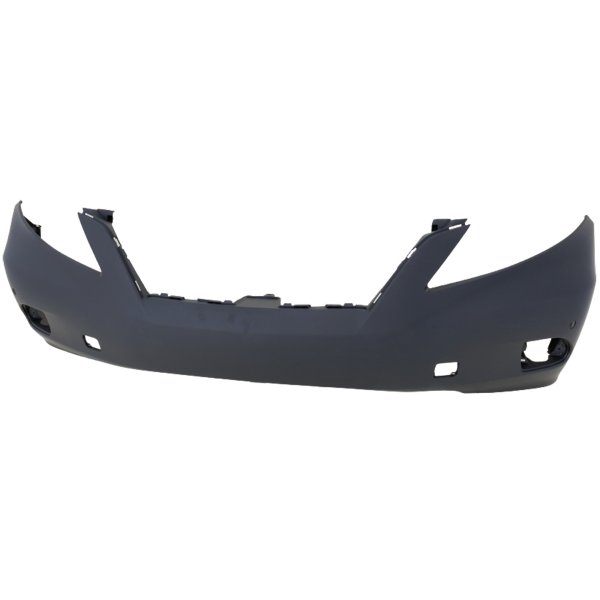 Front Bumper Cover for Lexus RX350 2010-2012, Primed (Ready to Paint), Without Premium Package, With Park Assist Sensor Holes, Canada Built Vehicle, Replacement