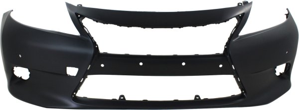 Front Bumper Cover for Lexus ES300H/ES350 2013-2015, Primed (Ready to Paint), with Parking Aid Sensor Holes, Replacement