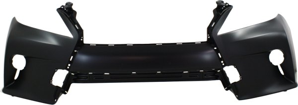 Front Bumper Cover for Lexus RX350/RX450H 2013-2015, Primed (Ready to Paint), with F Sport Package, without Headlight Washer and Park Assist Sensor Holes, for RX350 Canada/Japan Built Vehicle, Replacement