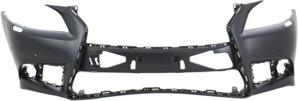 Front Bumper Cover for Lexus LS460 2013-2017, Primed (Ready to Paint), with F Sport Package, without Crafted Line Edition, Replacement