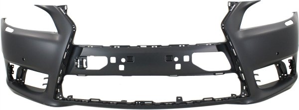 Front Bumper Cover for Lexus LS460 2013-2017/LS600H 2014-2016, Primed (Ready to Paint), L Model, (LS460, without F Sport Package, with Headlight Washer Holes), Replacement