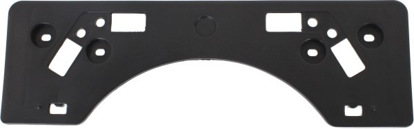 Black Front License Plate Bracket for Lexus ES300 (2002-2003), ES330 (2004-2006), Replacement