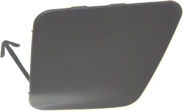 Front Bumper Tow Hook Cover for Lexus ES300H/ES350 (2013-2015), Right (Passenger) Side, Primed (Ready to Paint), Replacement