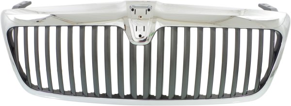 Grille for Lincoln Navigator 2003-2006, Chrome Shell with Black Insert, Without Monochromatic Package, Replacement