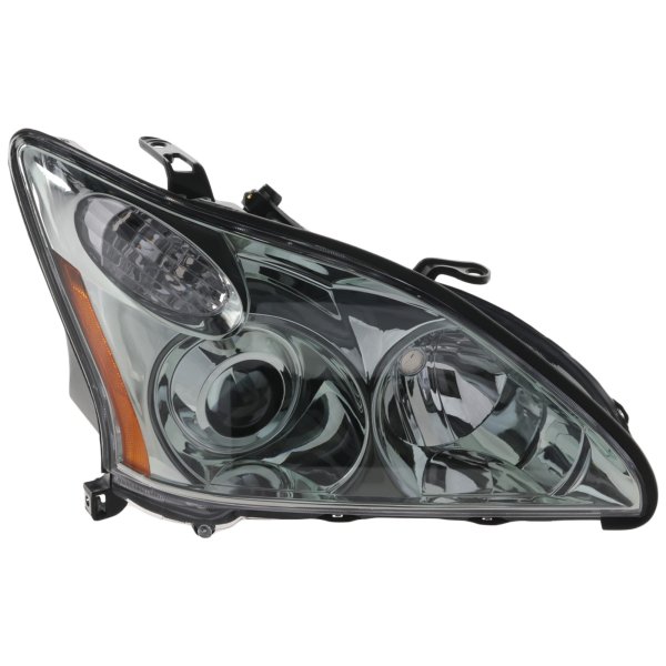 Headlight for Lexus RX330 2004-2006 Right (Passenger), Lens and Housing, Xenon, Without HID Kit, Without Adaptive Front-Lighting System, Japan Built Vehicle, Replacement