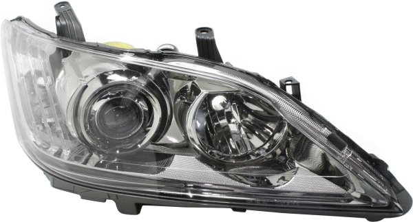 Headlight for Lexus ES350 2010-2011, Right (Passenger), Lens and Housing, Xenon, without HID Kit, Replacement