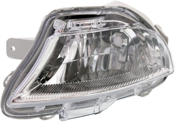 Front Fog Light Lens and Housing for Lexus LS460/LS600H 2007-2009, Left (Driver), Replacement