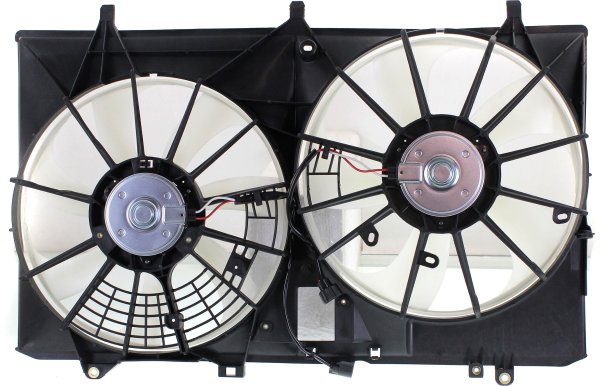 Radiator Fan Assembly for 2011-2013 Toyota Sienna, 2.7L Engine, Without Control Module, Replacement