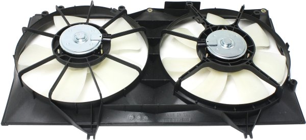 Dual Radiator Fan Assembly for Lexus ES330 2004-2006, Replacement