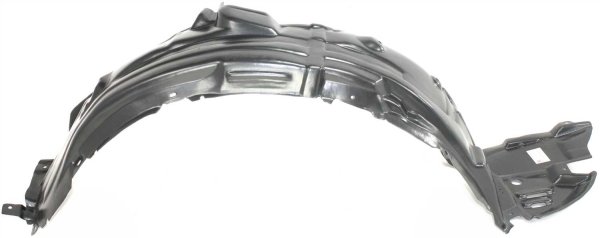Front Fender Liner Inner for Lexus GS350/GS450H/GS460 2008-2011, Right (Passenger), Plastic, Vacuum Form, Replacement