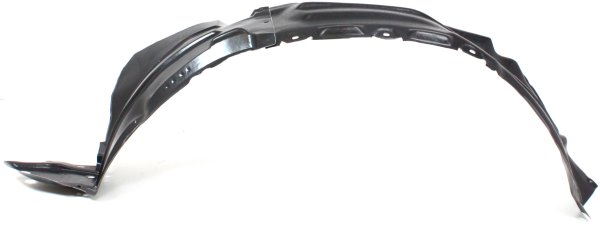 Front Fender Liner for Lexus LX570 2008-2015, Left (Driver) Section, Vacuum Formed Plastic, Replacement