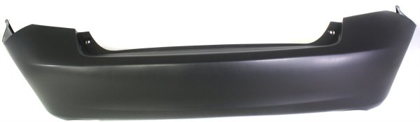 Rear Bumper Cover for Lexus ES350 2007-2012, Primed (Ready to Paint), Without Parking Aid Sensor Holes, Replacement