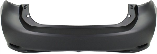 Rear Bumper Cover for Lexus CT200H 2011-2013, Primed (Ready to Paint), without F Sport Package, without Parking Aid Sensor Holes, Replacement