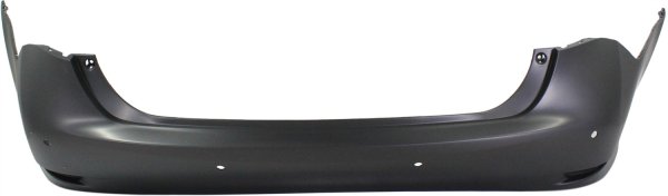 Rear Bumper Cover for Lexus GS350/GS450H 2013, Primed (Ready to Paint), with Parking Aid Sensor Holes, Replacement