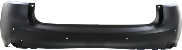 Rear Bumper Cover for Lexus IS200T/IS250/IS300/IS350 (2014-2016) Primed (Ready to Paint) with Parking Distance Control Sensor Holes, Excludes C Model, Replacement