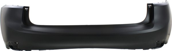 Rear Bumper Cover for Lexus IS200T/IS250/IS300/IS350 (2014-2016), Primed (Ready to Paint), Without Parking Distance Control Sensor Holes, Excluding C Model, Replacement