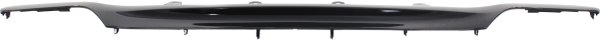 Rear Lower Valance for Lexus LS460/LS600H 2013-2017, Lower Cover, Painted-Black, without F Sport Package, Replacement