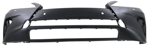 Front Bumper Cover for Lexus RX350/RX450H 2013-2015, Primed (Ready to Paint), without F Sport Package, with Headlight and Intelligent Park Assist System Holes, for RX350 Canada Built, Replacement