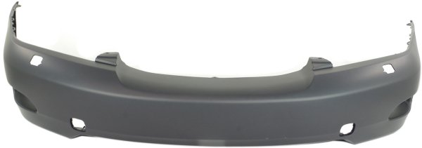 Front Bumper Cover for Lexus RX330 (2004-2006)/RX350 (2007-2009), Primed (Ready to Paint), with Headlight Holes, Laser, Radar Cruise Control, USA Built Vehicle, Replacement