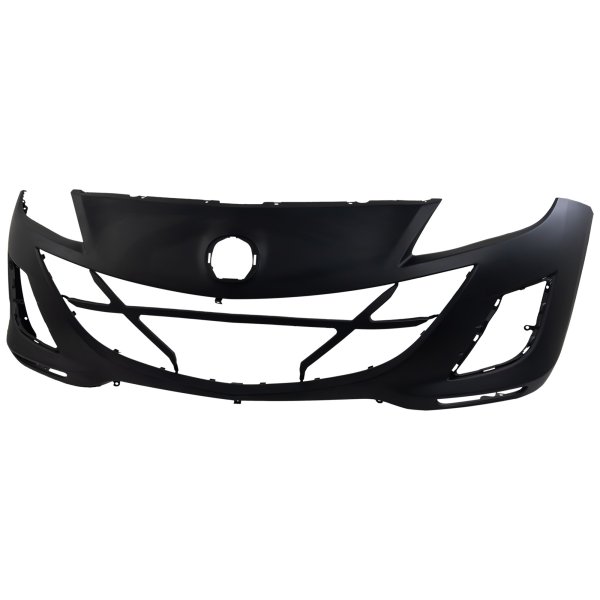 Front Bumper Cover for 2010-2010 Mazda 3, Primed (Ready to Paint), 2.0L Engine, Replacement
