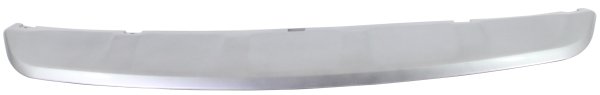 Front Bumper Cover for Mitsubishi Outlander 2010-2013, Primed (Ready to Paint), Silver Lower Cover, Replacement