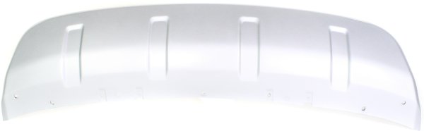 Front Bumper Cover for 2007-2009 Mitsubishi Outlander, Lower Position, Silver, Textured Finish, Replacement