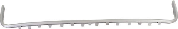 Front Bumper Grille Bar for Milan 2006-2009, Painted Silver, Replacement