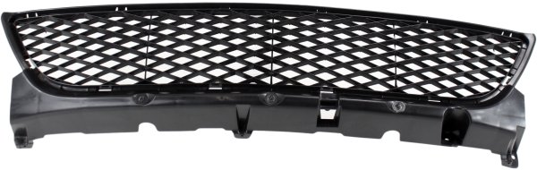 Front Bumper Grille Front Cover for 2004-2006 Mazda 3, Standard Type, Black, Sedan, Replacement