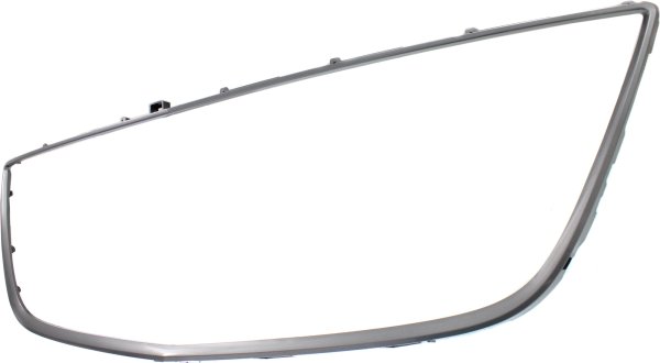 Front Bumper Grille for Mazda CX-7 2010-2012, Lower Garnish, Primed (Ready to Paint), with Fog Lights, Replacement