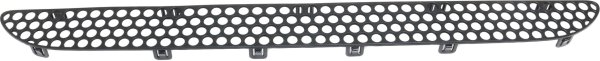 Front Bumper Grille for Mercedes-Benz ML-Class 1998-2005, Air Inlet, Textured, 30.71 Inches, with Sport Package and Round Fog Lights, Replacement