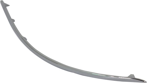 Front Bumper Molding for Mercedes-Benz C-Class 2008-2011, Left (Driver) Side, Excludes AMG Styling Package, Replacement