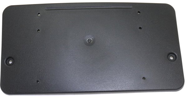 Front License Plate Bracket for Mercedes-Benz ML-Class 2008-2011, Textured, without AMG Styling Package and Sport Package, Excluding ML63, Replacement