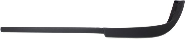 Front Lower Valance Spoiler for Mercedes-Benz M-Class 1998-2005, Left (Driver), Primed (Ready to Paint), with Round Fog Lights, Replacement