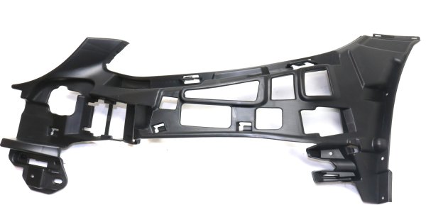 Front Bumper Support Upper Cover, Plastic for Mercedes-Benz C-Class 2015-2018, Left (Driver), Convertible/Coupe/Sedan, with AMG Styling Package, Excluding C63/C350, Replacement