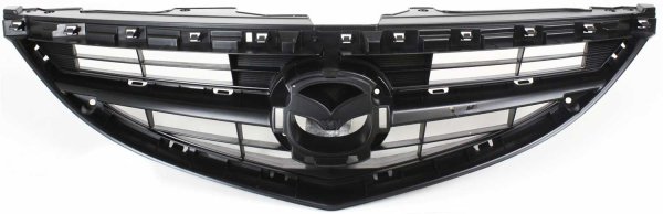 Textured Black Grille for 2009-2013 Mazda 6, Replacement