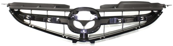 Grille for Mazda 5 2008-2010, Paintable Shell and Insert, ABS Material, Replacement