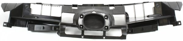 Inner Grille for Mazda 3 2010-2012, Textured Dark Gray Shell and Insert, Air Intake Cover, Suitable for 2.5L/2.0L Engine, Replacement